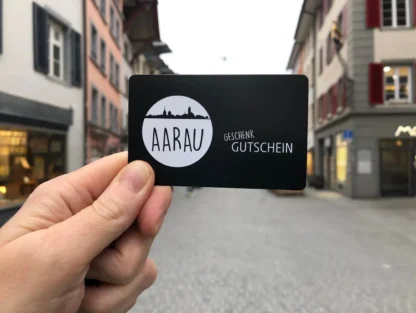Aarau Geschenk Gutschein - 20 Franken